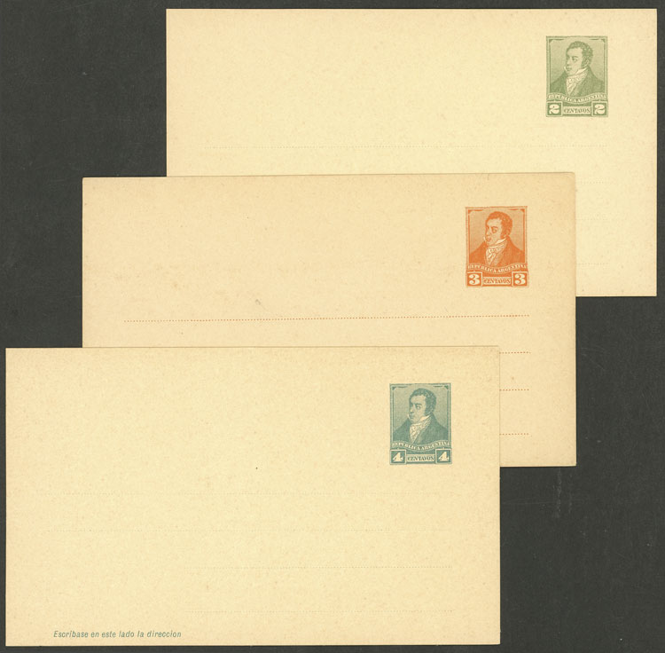 Lot 1360 - Argentina Postal stationery -  Guillermo Jalil - Philatino Auction # 2403 ARGENTINA: 