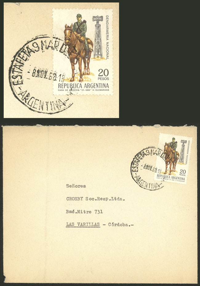 Lot 1449 - Argentina postal history -  Guillermo Jalil - Philatino Auction # 2403 ARGENTINA: 
