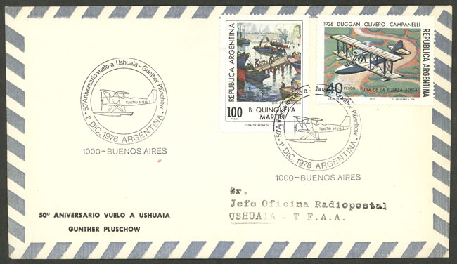 Lot 1458 - Argentina postal history -  Guillermo Jalil - Philatino Auction # 2403 ARGENTINA: 