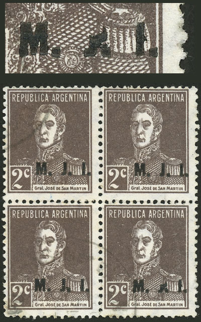 Lot 1222 - Argentina official stamps -  Guillermo Jalil - Philatino Auction # 2403 ARGENTINA: 