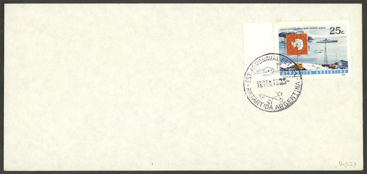 Lot 9 - argentine antarctica postal history - Guillermo Jalil - Philatino Auction # 2403 ARGENTINA: Lot 9 - argentine antarctica postal history - Guillermo Jalil - Philatino Auction # 2403 ARGENTINA:
