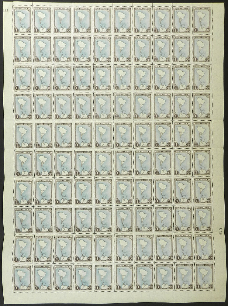 Lot 634 - Argentina general issues - Guillermo Jalil - Philatino Auction # 2403 ARGENTINA: Lot 634 - Argentina general issues - Guillermo Jalil - Philatino Auction # 2403 ARGENTINA: