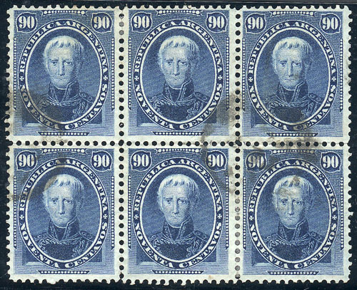 Lot 114 - Argentina general issues -  Guillermo Jalil - Philatino Auction # 2404 ARGENTINA: Special February auction (2nd part)
