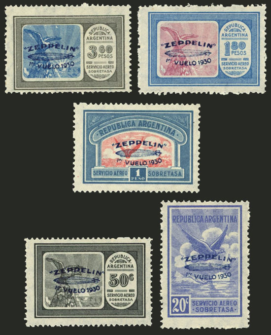 Lot 209 - Argentina airmail - Guillermo Jalil - Philatino Auction # 2404 ARGENTINA: Special February auction (2nd part) Lot 209 - Argentina airmail - Guillermo Jalil - Philatino Auction # 2404 ARGENTINA: Special February auction (2nd part)