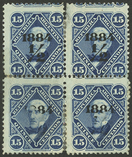 Lot 119 - Argentina general issues -  Guillermo Jalil - Philatino Auction # 2404 ARGENTINA: Special February auction (2nd part)