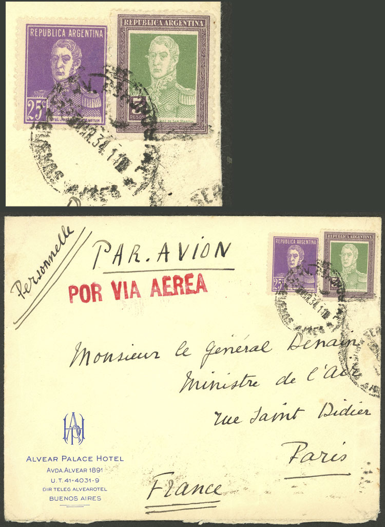 Lot 290 - Argentina postal history - Guillermo Jalil - Philatino Auction # 2404 ARGENTINA: Special February auction (2nd part) Lot 290 - Argentina postal history - Guillermo Jalil - Philatino Auction # 2404 ARGENTINA: Special February auction (2nd part)