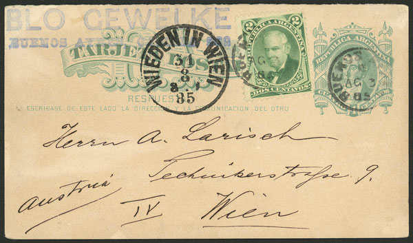 Lot 247 - Argentina postal history - Guillermo Jalil - Philatino Auction # 2404 ARGENTINA: Special February auction (2nd part) Lot 247 - Argentina postal history - Guillermo Jalil - Philatino Auction # 2404 ARGENTINA: Special February auction (2nd part)
