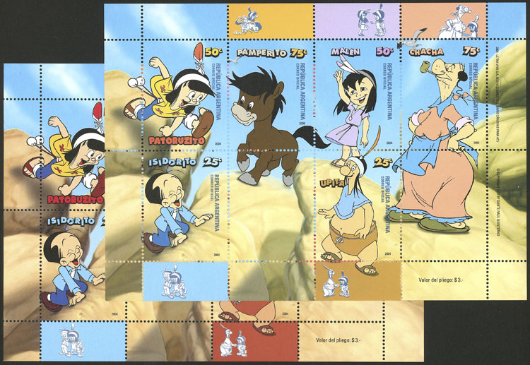 Lot 216 - Argentina souvenir sheets - Guillermo Jalil - Philatino Auction # 2404 ARGENTINA: Special February auction (2nd part) Lot 216 - Argentina souvenir sheets - Guillermo Jalil - Philatino Auction # 2404 ARGENTINA: Special February auction (2nd part)