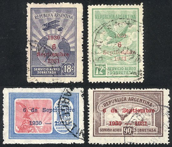 Lot 804 - Argentina airmail - Guillermo Jalil - Philatino Auction # 2405 ARGENTINA: Lot 804 - Argentina airmail - Guillermo Jalil - Philatino Auction # 2405 ARGENTINA: