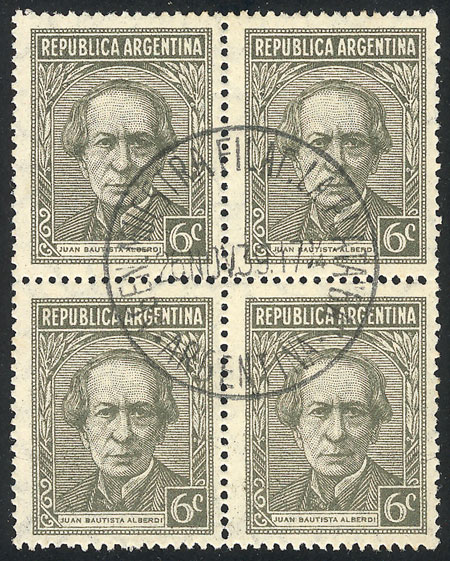 Lot 300 - Argentina general issues - Guillermo Jalil - Philatino Auction # 2405 ARGENTINA: Lot 300 - Argentina general issues - Guillermo Jalil - Philatino Auction # 2405 ARGENTINA: