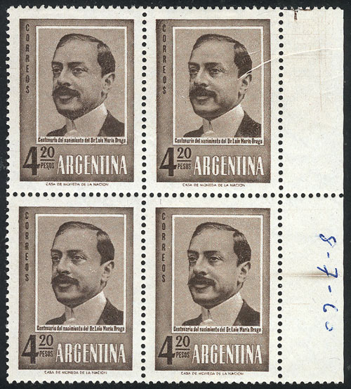 Lot 562 - Argentina general issues - Guillermo Jalil - Philatino Auction # 2405 ARGENTINA: Lot 562 - Argentina general issues - Guillermo Jalil - Philatino Auction # 2405 ARGENTINA: