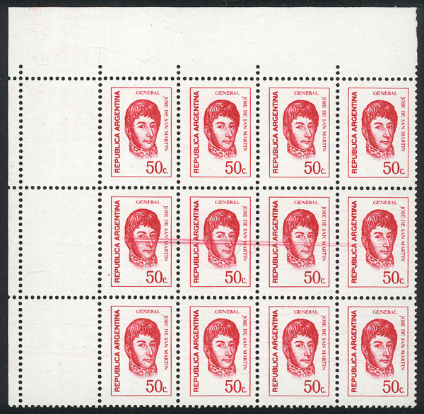 Lot 629 - Argentina general issues - Guillermo Jalil - Philatino Auction # 2405 ARGENTINA: Lot 629 - Argentina general issues - Guillermo Jalil - Philatino Auction # 2405 ARGENTINA: