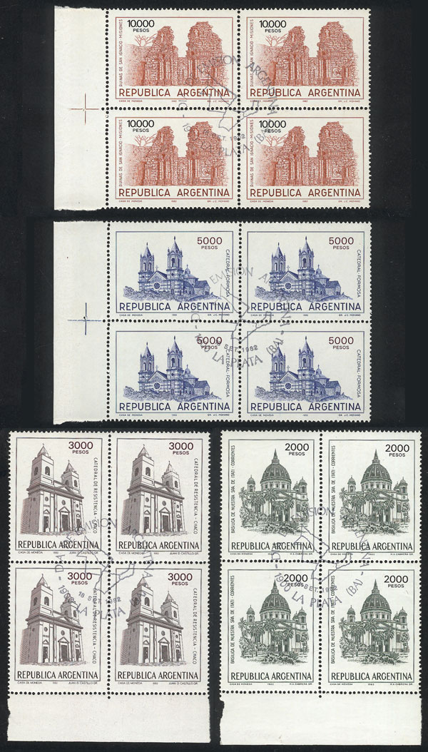Lot 715 - Argentina general issues -  Guillermo Jalil - Philatino Auction # 2405 ARGENTINA: