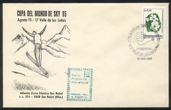 Lot 1050 - Argentina postal history -  Guillermo Jalil - Philatino Auction # 2405 ARGENTINA: