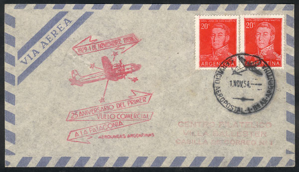 Lot 1019 - Argentina postal history - Guillermo Jalil - Philatino Auction # 2405 ARGENTINA: Lot 1019 - Argentina postal history - Guillermo Jalil - Philatino Auction # 2405 ARGENTINA: