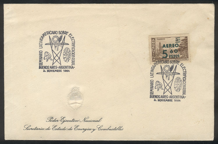 Lot 1031 - Argentina postal history -  Guillermo Jalil - Philatino Auction # 2405 ARGENTINA: