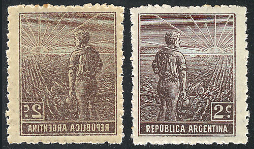 Lot 201 - Argentina general issues -  Guillermo Jalil - Philatino Auction # 2405 ARGENTINA: