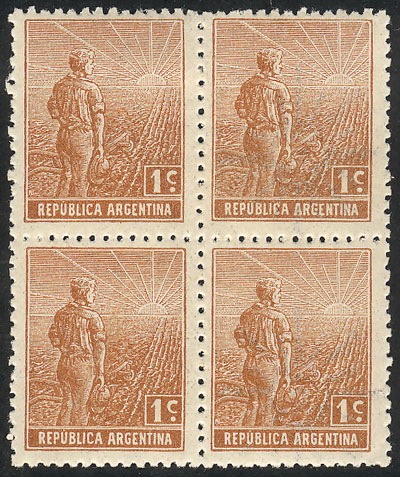 Lot 203 - Argentina general issues -  Guillermo Jalil - Philatino Auction # 2405 ARGENTINA: