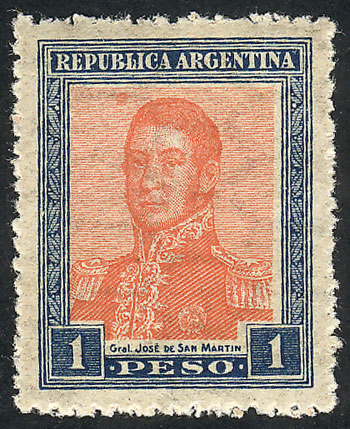Lot 222 - Argentina general issues -  Guillermo Jalil - Philatino Auction # 2405 ARGENTINA: