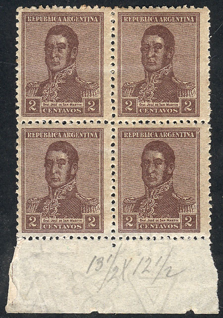 Lot 228 - Argentina general issues - Guillermo Jalil - Philatino Auction # 2405 ARGENTINA: Lot 228 - Argentina general issues - Guillermo Jalil - Philatino Auction # 2405 ARGENTINA: