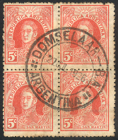 Lot 259 - Argentina general issues -  Guillermo Jalil - Philatino Auction # 2405 ARGENTINA: