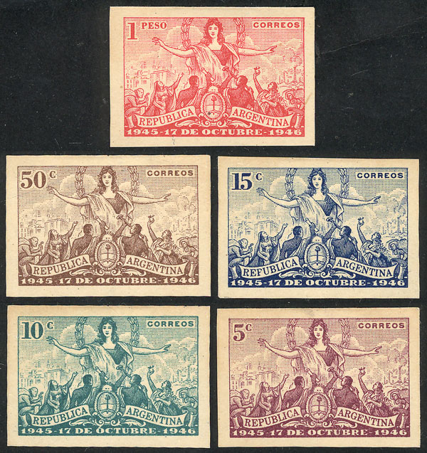 Lot 439 - Argentina general issues -  Guillermo Jalil - Philatino Auction # 2405 ARGENTINA: