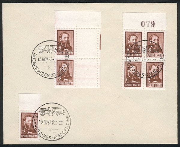 Lot 592 - Argentina general issues - Guillermo Jalil - Philatino Auction # 2405 ARGENTINA: Lot 592 - Argentina general issues - Guillermo Jalil - Philatino Auction # 2405 ARGENTINA: