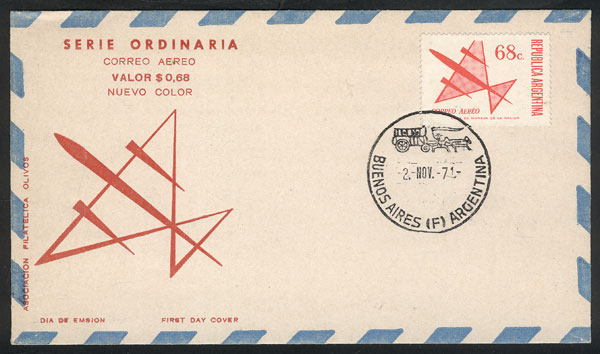 Lot 634 - Argentina general issues - Guillermo Jalil - Philatino Auction # 2405 ARGENTINA: Lot 634 - Argentina general issues - Guillermo Jalil - Philatino Auction # 2405 ARGENTINA: