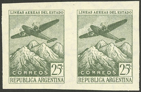 Lot 437 - Argentina general issues -  Guillermo Jalil - Philatino Auction # 2405 ARGENTINA: