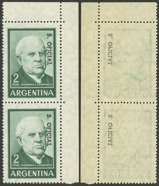 Lot 930 - Argentina official stamps - Guillermo Jalil - Philatino Auction # 2405 ARGENTINA: Lot 930 - Argentina official stamps - Guillermo Jalil - Philatino Auction # 2405 ARGENTINA: