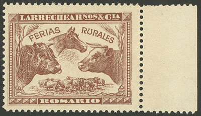 Lot 1075 - Argentina cinderellas -  Guillermo Jalil - Philatino Auction # 2405 ARGENTINA: