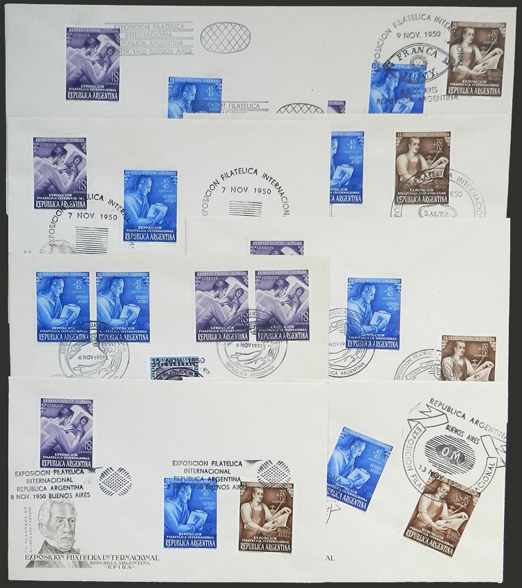Lot 1068 - Argentina Lots and Collections -  Guillermo Jalil - Philatino Auction # 2405 ARGENTINA: