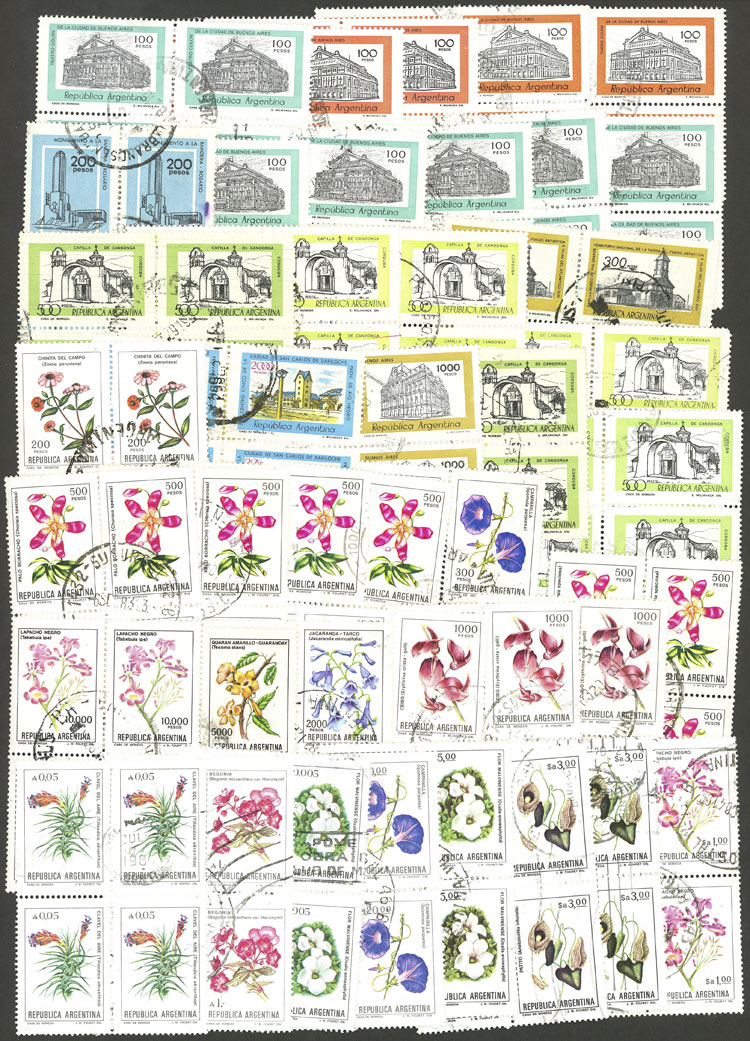 Lot 1072 - Argentina Lots and Collections -  Guillermo Jalil - Philatino Auction # 2405 ARGENTINA: