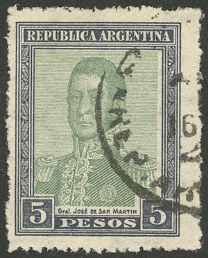 Lot 223 - Argentina general issues -  Guillermo Jalil - Philatino Auction # 2405 ARGENTINA: