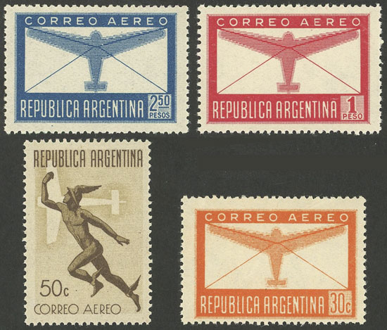 Lot 387 - Argentina general issues -  Guillermo Jalil - Philatino Auction # 2405 ARGENTINA: