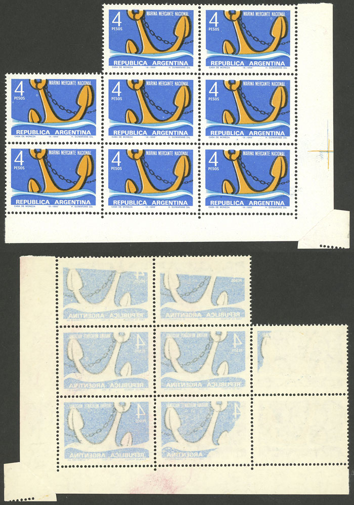 Lot 612 - Argentina general issues -  Guillermo Jalil - Philatino Auction # 2405 ARGENTINA: