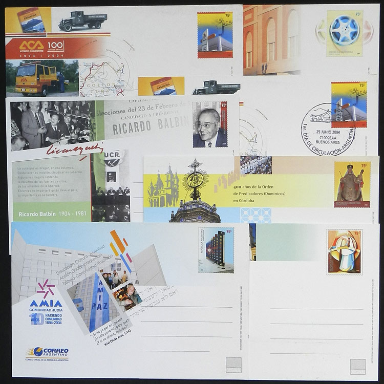 Lot 946 - Argentina Postal stationery - Guillermo Jalil - Philatino Auction # 2405 ARGENTINA: Lot 946 - Argentina Postal stationery - Guillermo Jalil - Philatino Auction # 2405 ARGENTINA: