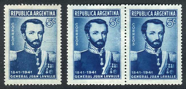 Lot 376 - Argentina general issues -  Guillermo Jalil - Philatino Auction # 2405 ARGENTINA: