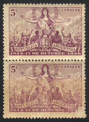 Lot 438 - Argentina general issues -  Guillermo Jalil - Philatino Auction # 2405 ARGENTINA: