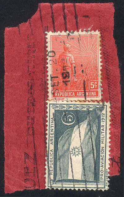 Lot 984 - Argentina postal history -  Guillermo Jalil - Philatino Auction # 2405 ARGENTINA: