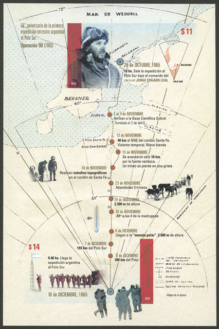 Lot 874 - Argentina souvenir sheets - Guillermo Jalil - Philatino Auction # 2405 ARGENTINA: Lot 874 - Argentina souvenir sheets - Guillermo Jalil - Philatino Auction # 2405 ARGENTINA: