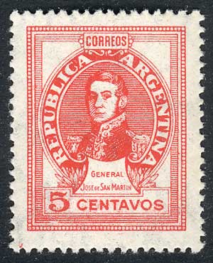 Lot 400 - Argentina general issues -  Guillermo Jalil - Philatino Auction # 2405 ARGENTINA: