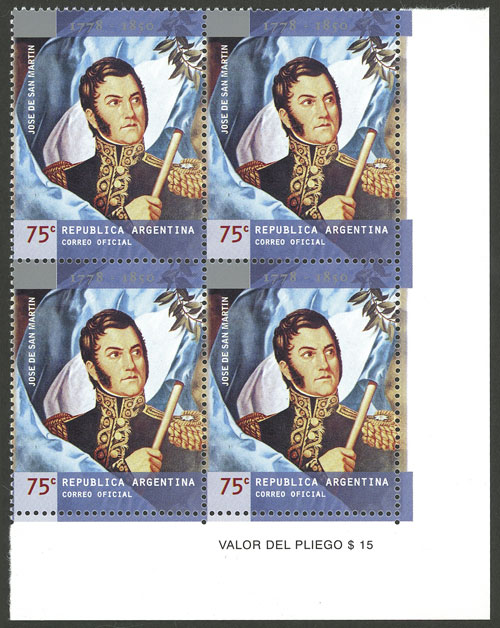 Lot 766 - Argentina general issues - Guillermo Jalil - Philatino Auction # 2405 ARGENTINA: Lot 766 - Argentina general issues - Guillermo Jalil - Philatino Auction # 2405 ARGENTINA: