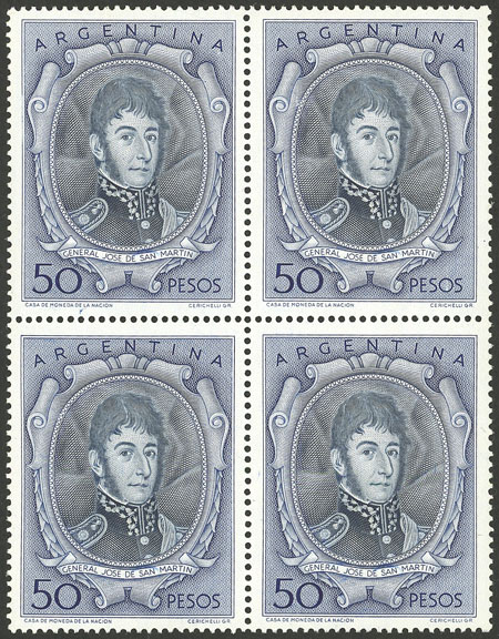 Lot 509 - Argentina general issues - Guillermo Jalil - Philatino Auction # 2405 ARGENTINA: Lot 509 - Argentina general issues - Guillermo Jalil - Philatino Auction # 2405 ARGENTINA: