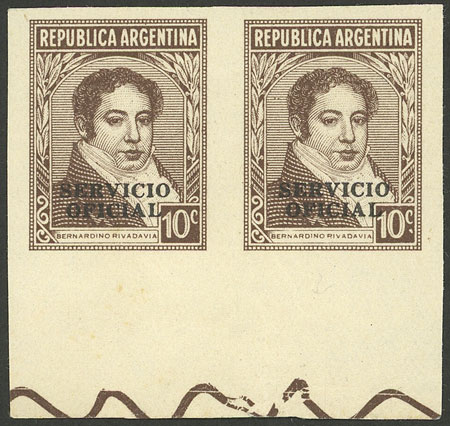 Lot 919 - Argentina official stamps - Guillermo Jalil - Philatino Auction # 2405 ARGENTINA: Lot 919 - Argentina official stamps - Guillermo Jalil - Philatino Auction # 2405 ARGENTINA: