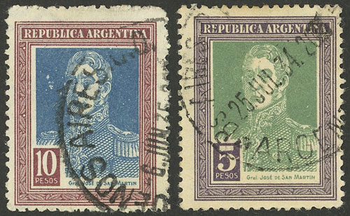 Lot 249 - Argentina general issues - Guillermo Jalil - Philatino Auction # 2405 ARGENTINA: Lot 249 - Argentina general issues - Guillermo Jalil - Philatino Auction # 2405 ARGENTINA: