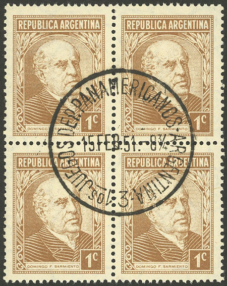 Lot 297 - Argentina general issues - Guillermo Jalil - Philatino Auction # 2405 ARGENTINA: Lot 297 - Argentina general issues - Guillermo Jalil - Philatino Auction # 2405 ARGENTINA: