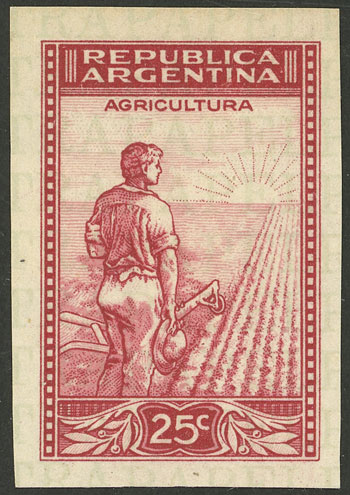 Lot 305 - Argentina general issues -  Guillermo Jalil - Philatino Auction # 2405 ARGENTINA: