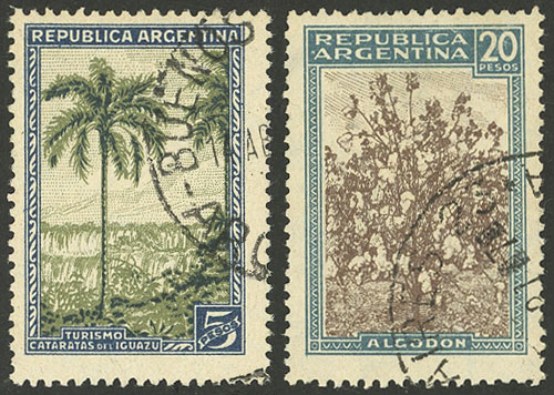 Lot 308 - Argentina general issues -  Guillermo Jalil - Philatino Auction # 2405 ARGENTINA: