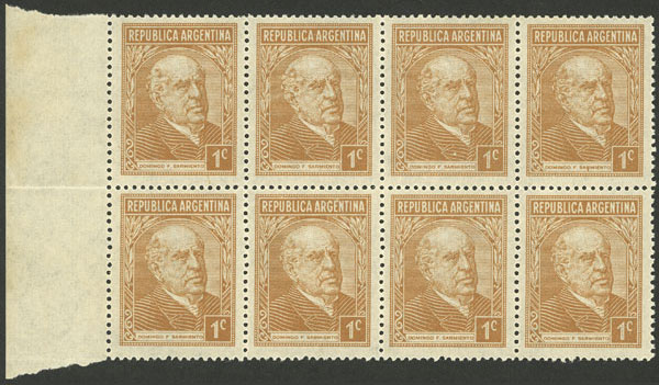 Lot 316 - Argentina general issues -  Guillermo Jalil - Philatino Auction # 2405 ARGENTINA: